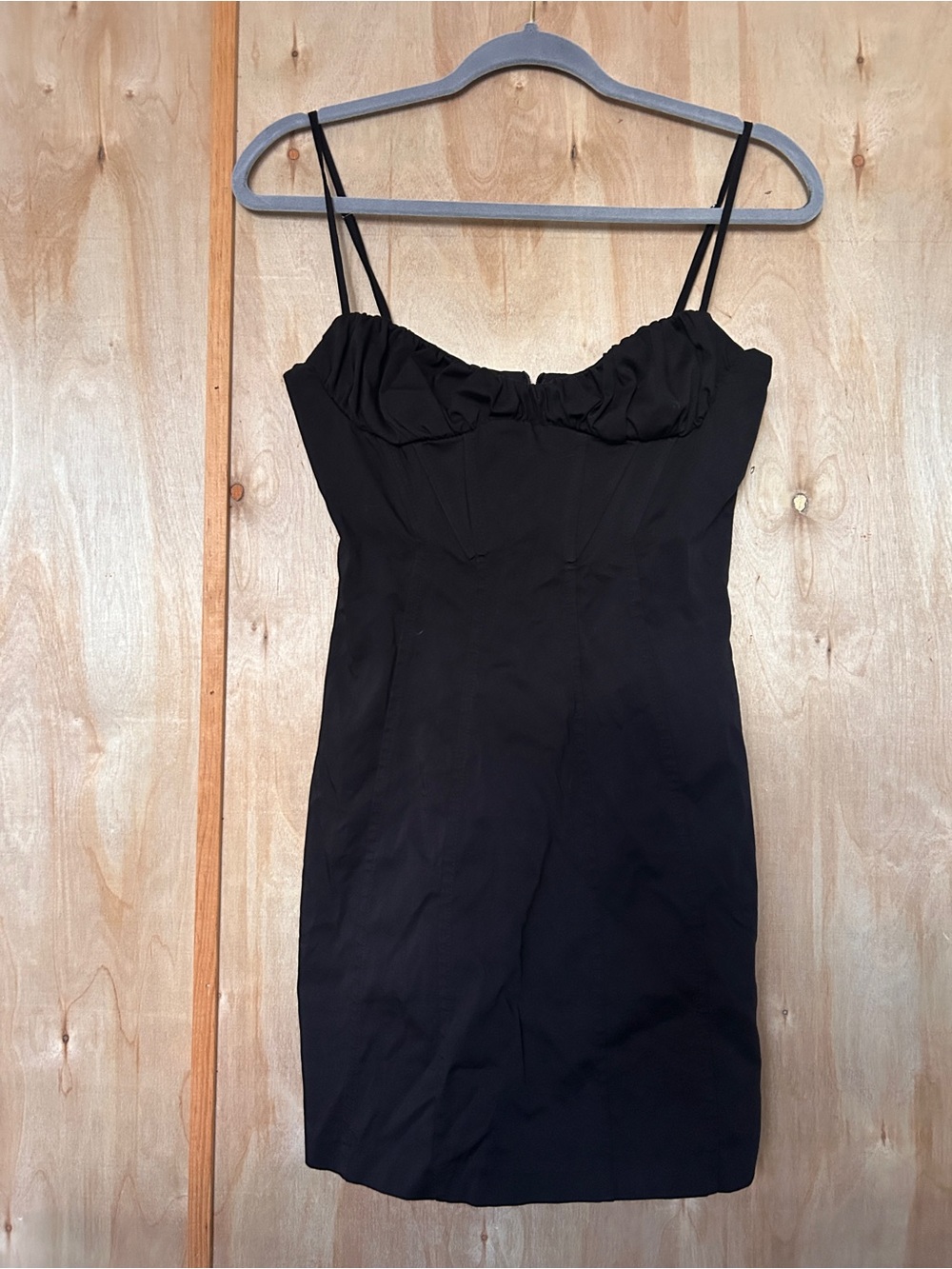 Zara black corset dress